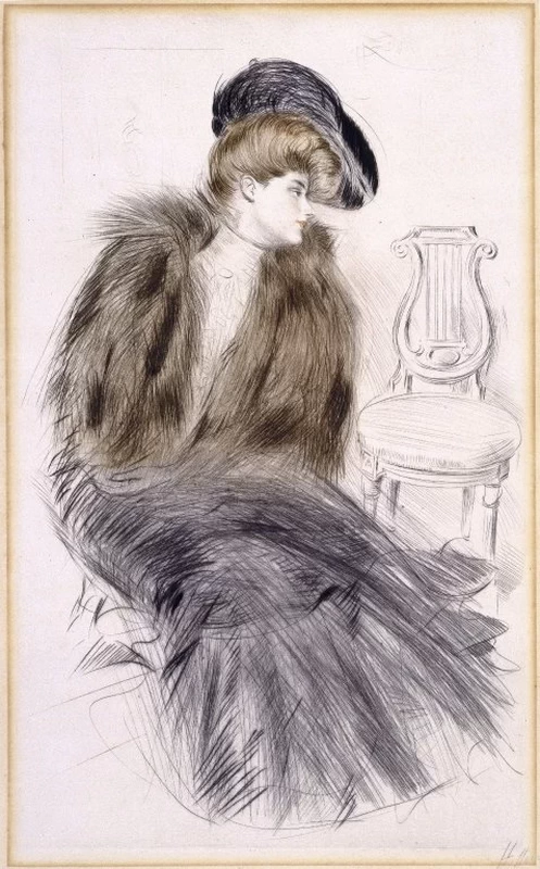Donna seduta - Brooklyn Museum